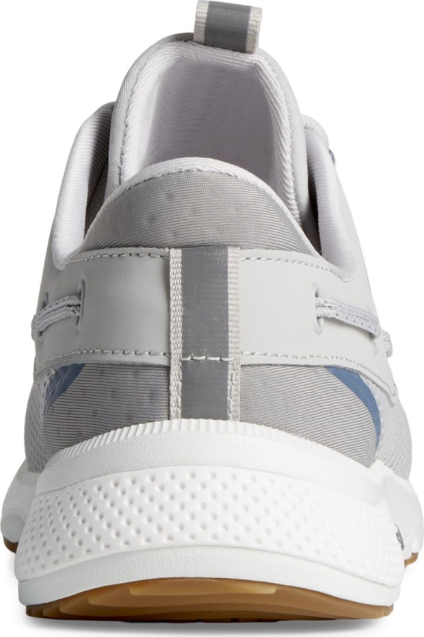 Zapatilla 7 Seas 3 Ojales Gris Sperry