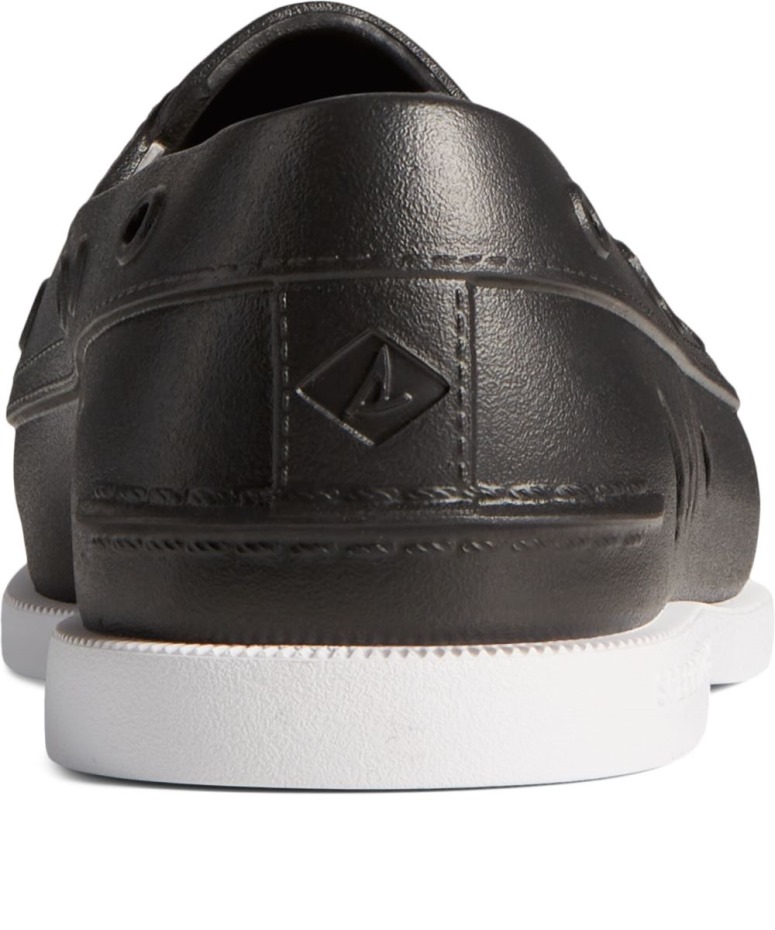 Zapato Náutico Flotador Original Auténtico Sperry Negro