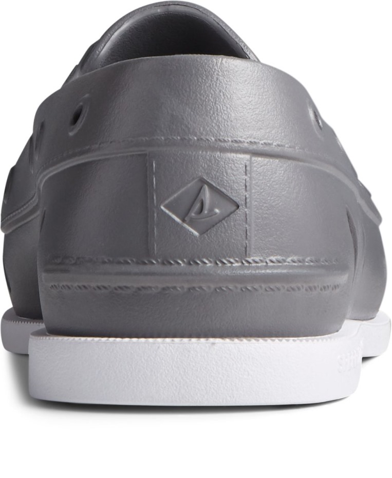 Zapato Náutico Original Auténtico Gris Sperry