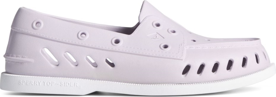 Zapato Náutico Original Auténtico Sperry Lila