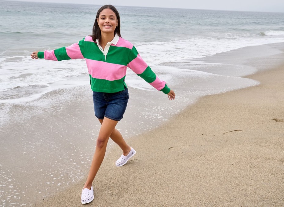 Zapato Náutico Original Auténtico Sperry Lila