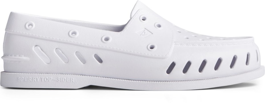 Náutico Flotador Original Auténtico Sperry Blanco