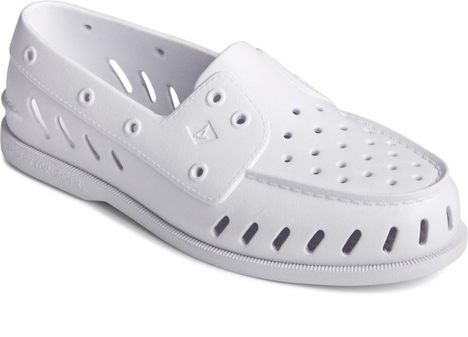 Náutico Flotador Original Auténtico Sperry Blanco