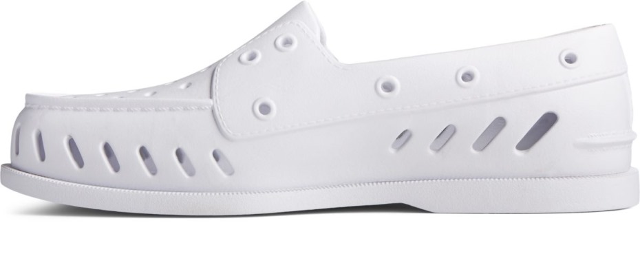 Náutico Flotador Original Auténtico Sperry Blanco