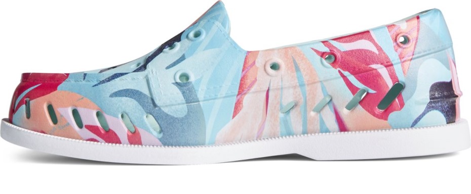 Auténtico Original Float Coral Floral Náutico Rosa Multi Sperry