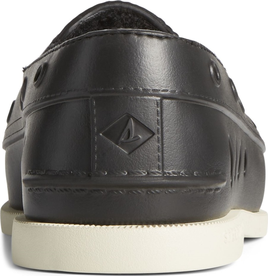Náutico Acogedor Flotador Original Auténtico Sperry Negro