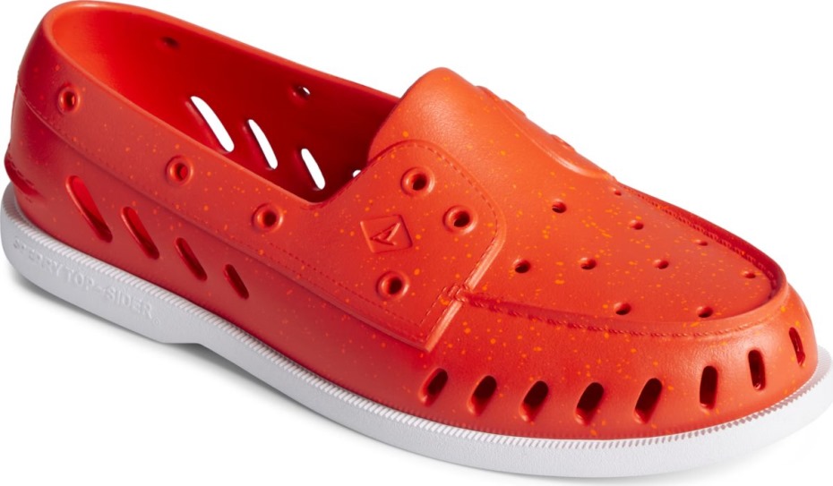 Náutico Original Auténtico Float Moteado Rojo Sperry