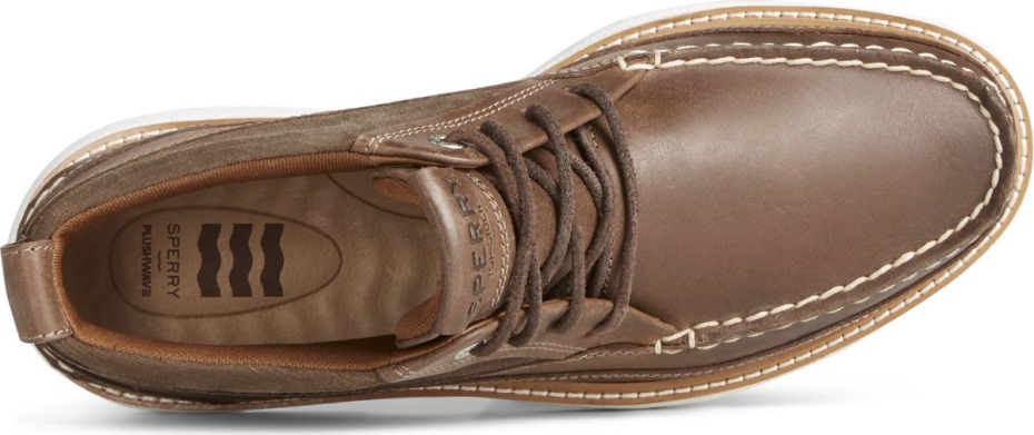 Auténtico Original Plushwave Lug Chukka Sperry Marrón