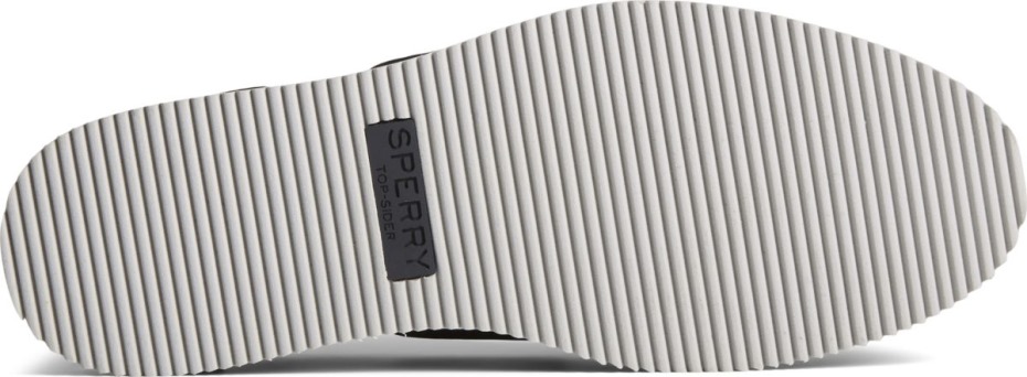 Náutico Apilado Original Auténtico Negro Sperry