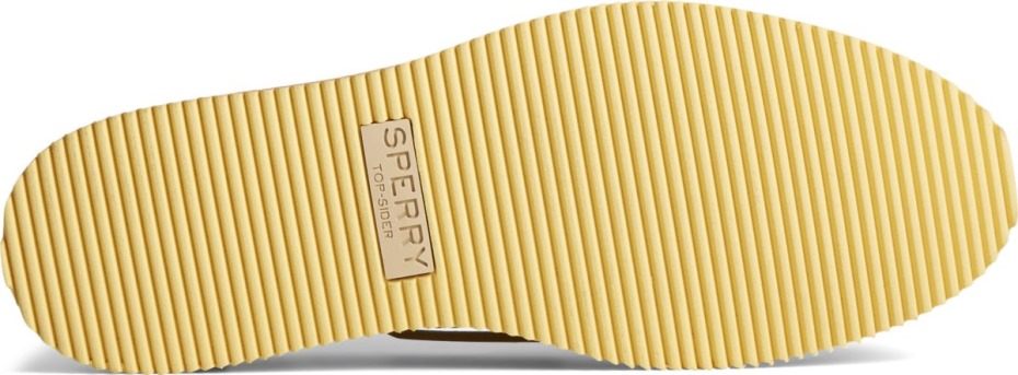 Zapato Náutico Apilado Original Auténtico Marfil Sperry