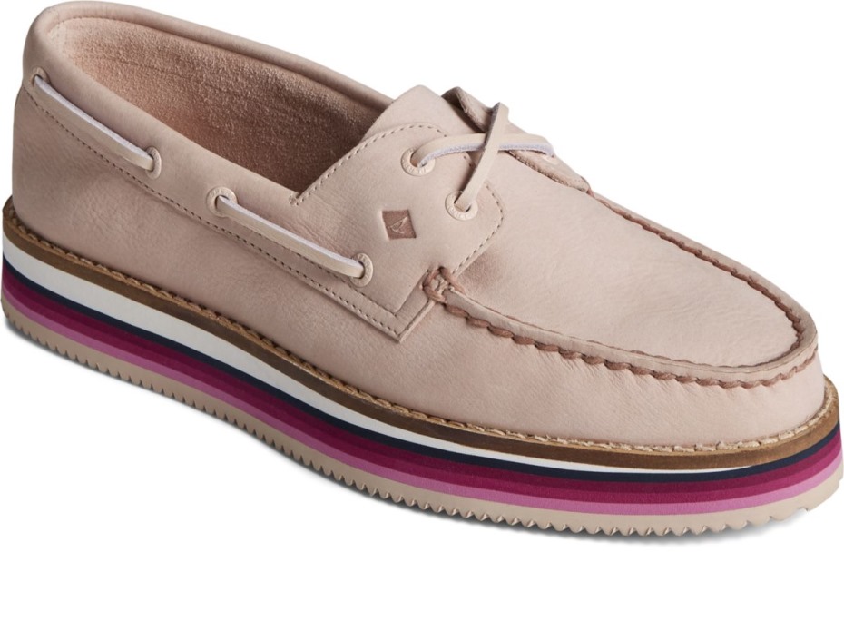 Náutico Apilado Original Auténtico Sperry Rose