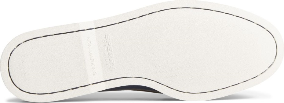 Mocasín Original Auténtico Con Borlas Azul Marino Sperry