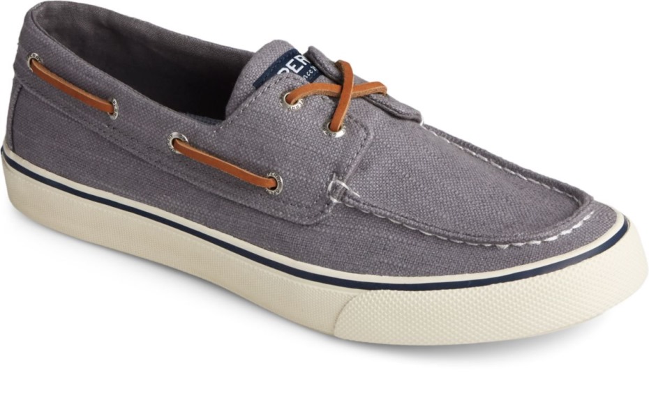 Zapatilla Bahama Ii Baja Gris Oscuro Sperry