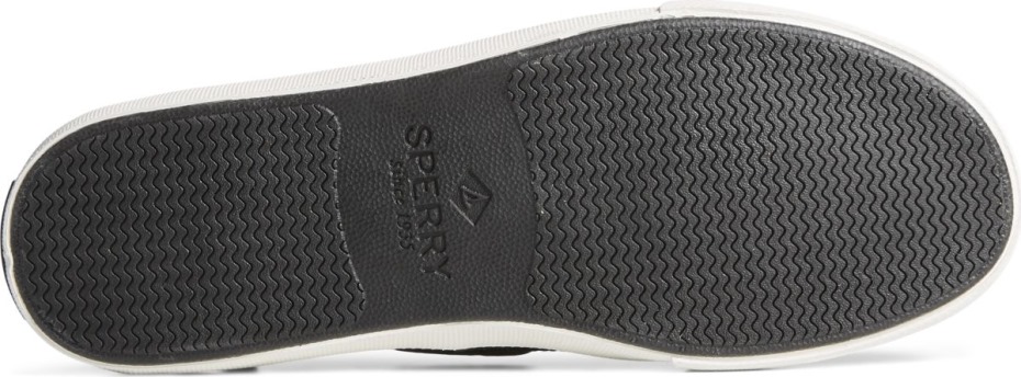 Zapatilla Bahama Ii Cáñamo Sperry Negro