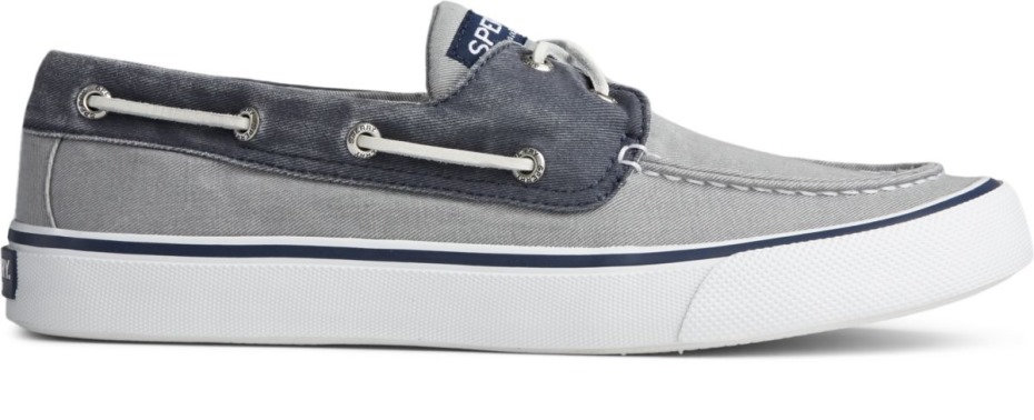 Zapatilla Bahama Ii Gris Sperry Azul Marino