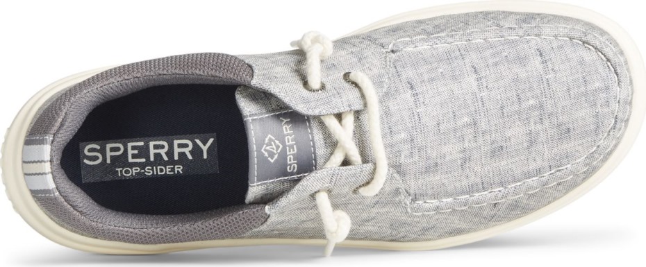 Mocasines Mocasines De Capitán Cambray Gris Sperry