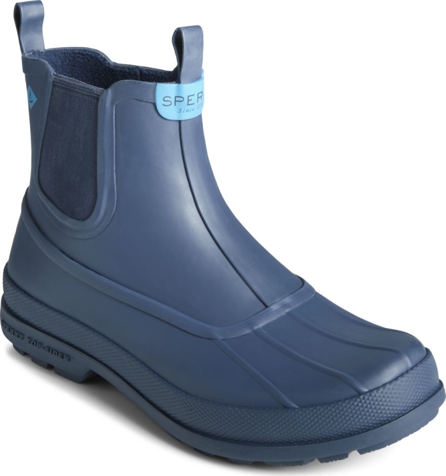 Bota Chelsea De Goma Cold Bay Azul Marino Sperry