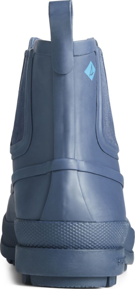 Bota Chelsea De Goma Cold Bay Azul Marino Sperry