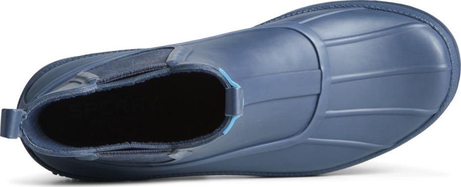 Bota Chelsea De Goma Cold Bay Azul Marino Sperry