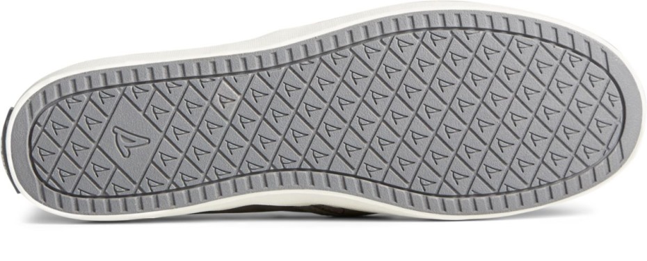 Crest Twin Gore Plushwave Piel De Serpiente Sin Cordones En La Zapatilla De Deporte Gris Sperry