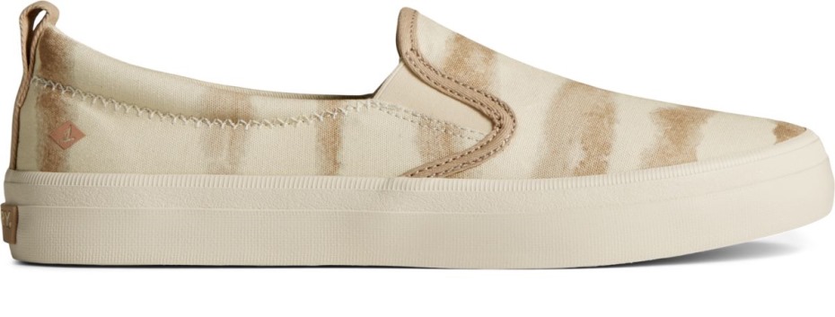 Crest Twin Gore Tie Dye Stripe Zapatilla Taupe Sperry