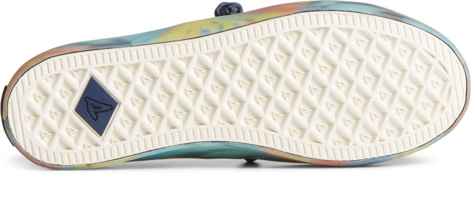 Crest Vibe Coral Floral Plataforma Zapatilla De Deporte Sperry Azul Marino