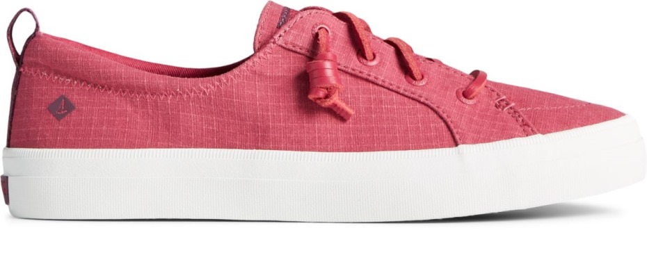 Zapatillas De Deporte Crest Vibe De Algodón Antidesgarro Rosa Sperry