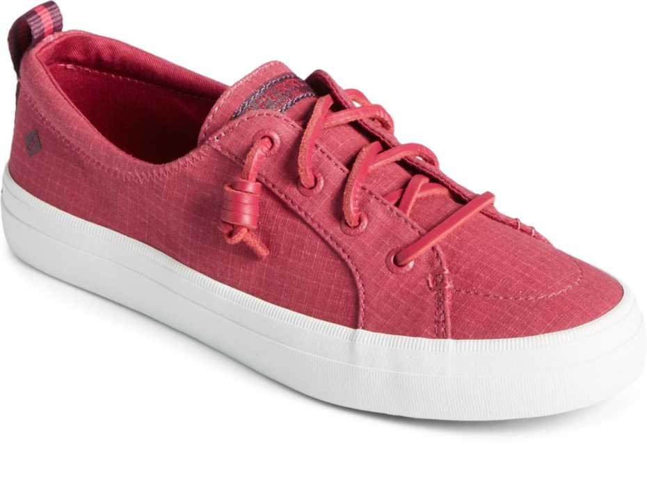 Zapatillas De Deporte Crest Vibe De Algodón Antidesgarro Rosa Sperry