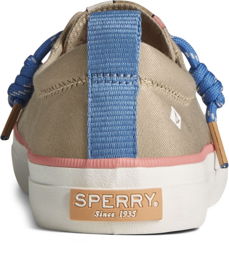 Zapatilla Crest Vibe Harmony Taupe Sperry