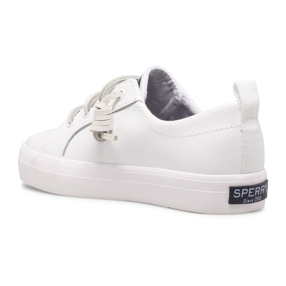 Zapatilla Crest Vibe Júnior Todo Blanco Sperry