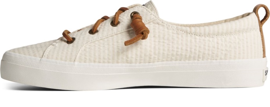 Crest Vibe Seersucker Zapatilla De Deporte Blanco Sperry