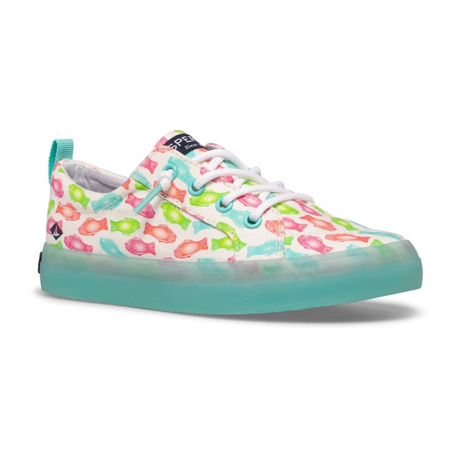 Crest Vibe Sneaker Blanco Multi Sperry