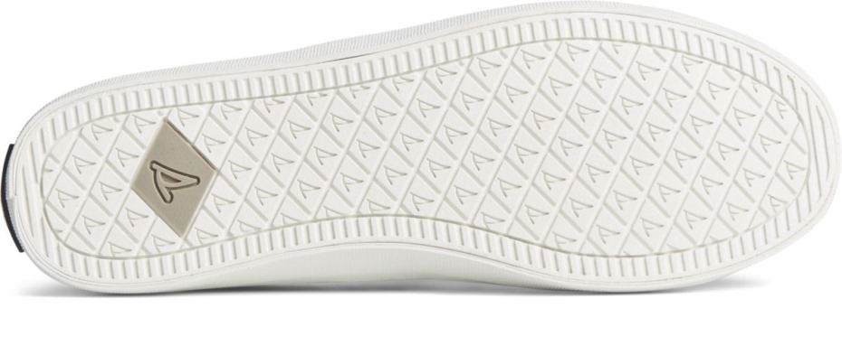 Zapatilla De Deporte Con Rayas Textiles Crest Vibe Gris Sperry