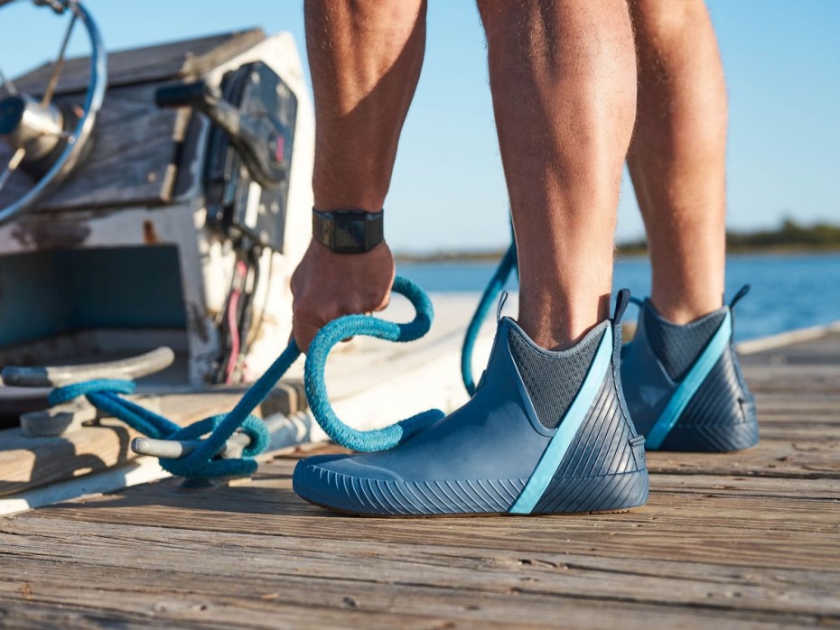 Bota De Cubierta De Tajamar Azul Sperry