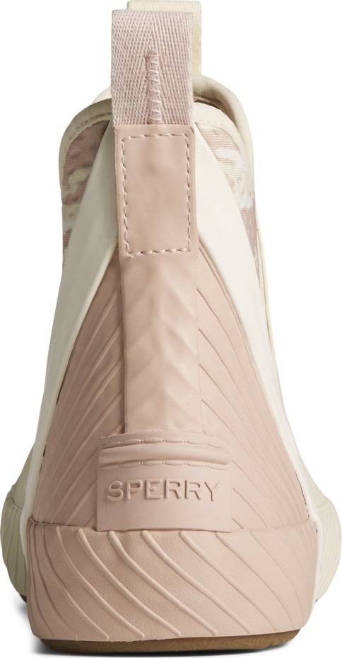 Bota De Cubierta De Tajamar Crema Sperry