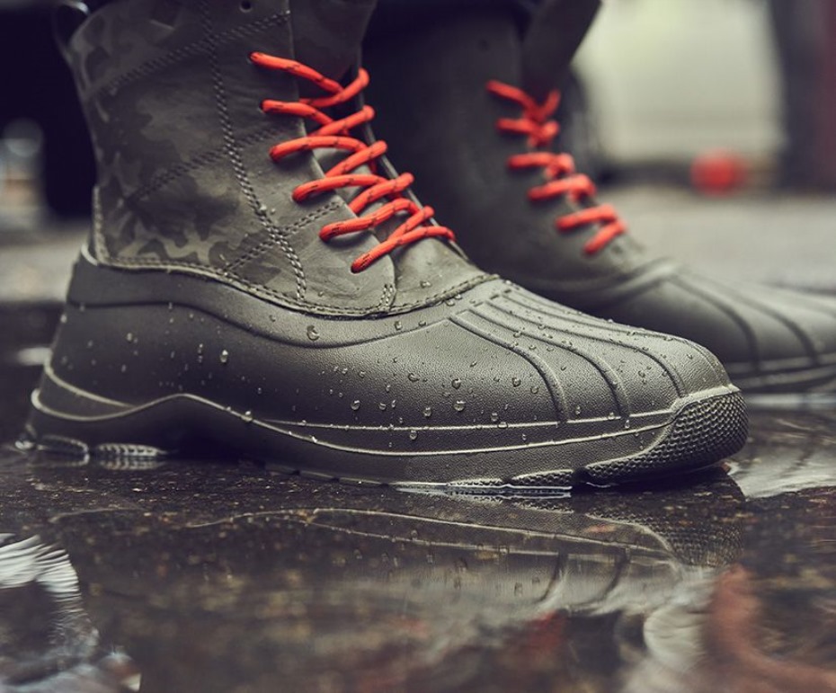 Pato Flotar Botas Con Cordones Camo Sperry