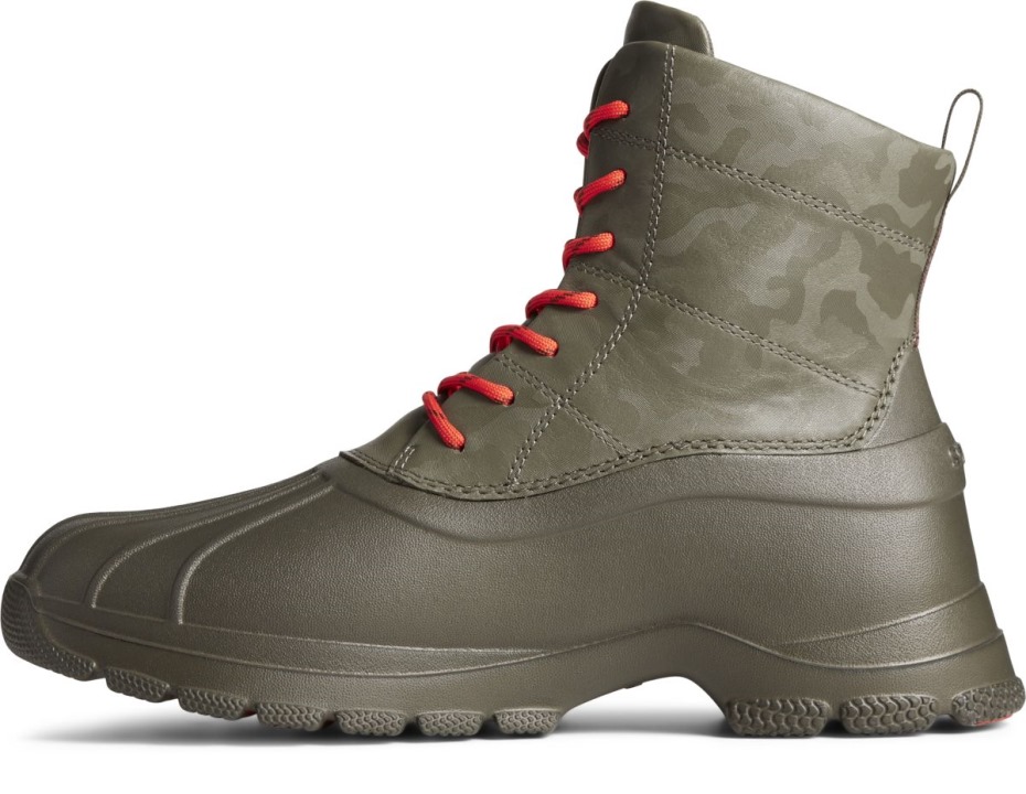 Pato Flotar Botas Con Cordones Camo Sperry