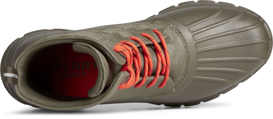 Pato Flotar Botas Con Cordones Camo Sperry