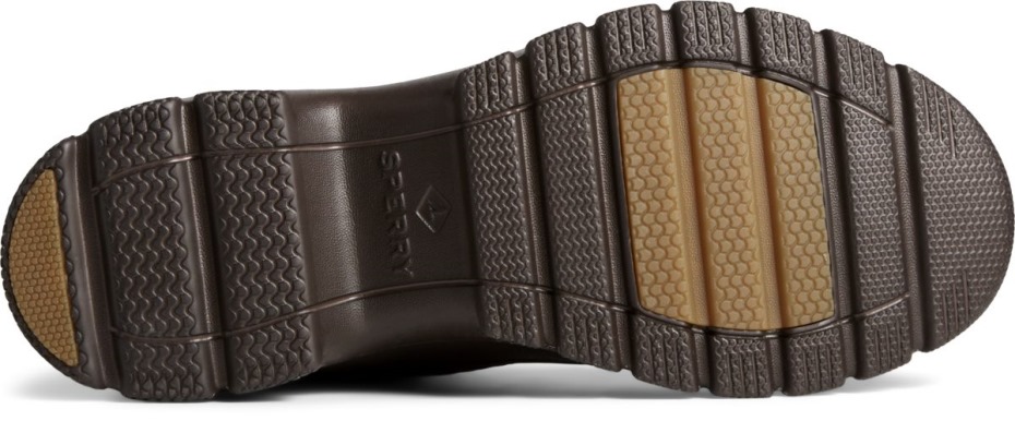 Bota Flotante De Pato Con Cordones Marrón Sperry