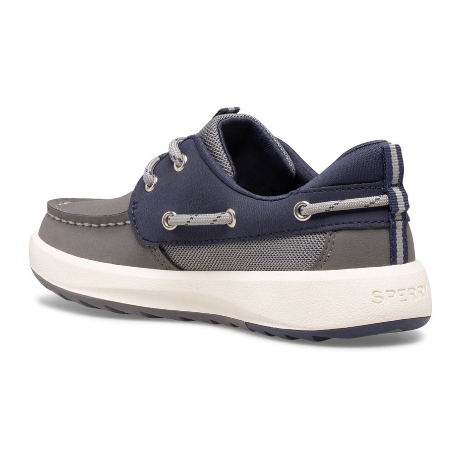 Náutico Fairwater Plushwave Gris Azul Marino Sperry