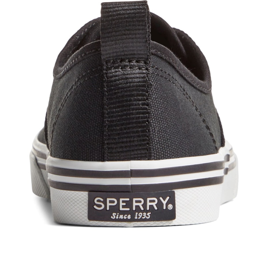 Mujer Cresta Cvo Entrenador Sperry Negro