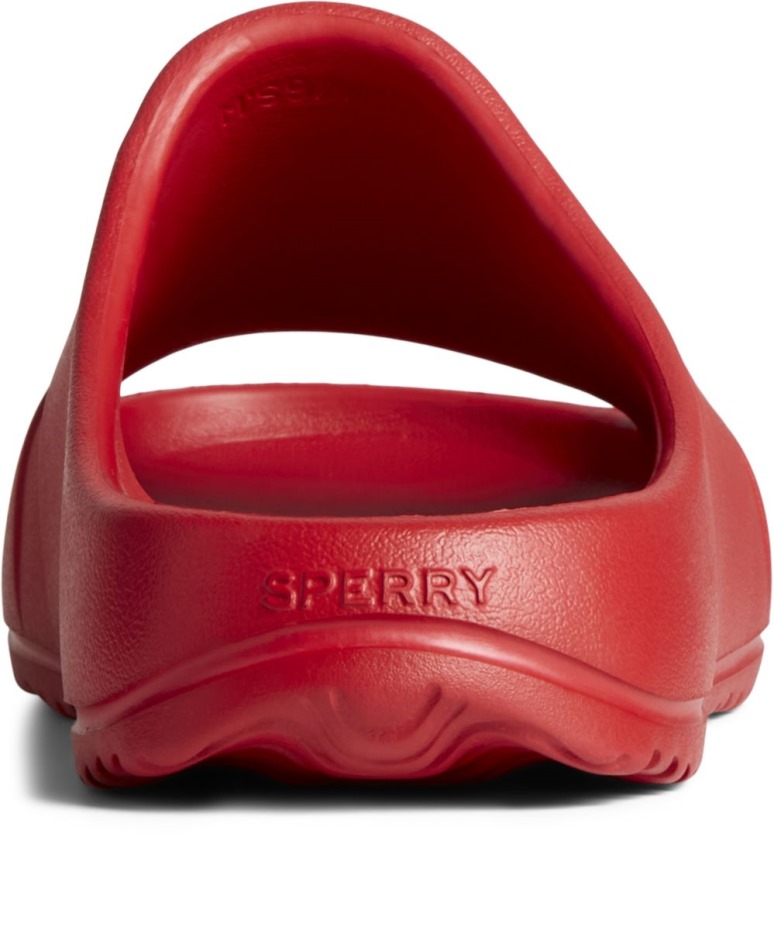 Sandalias Con Logo Float Slide Rojo Sperry