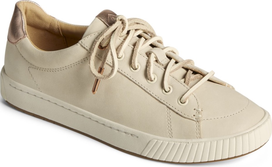Copa De Oro Ancla Plushwave Zapatilla De Deporte Marfil Sperry