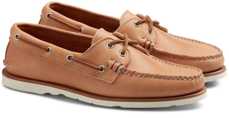 Copa De Oro Hecha A Mano En Maine Náutico Auténtico Original Sperry Natural