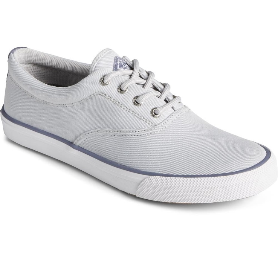 Hombre Striper Ii Cvo Zapatos De Cordones Sostenibles Gris Sperry