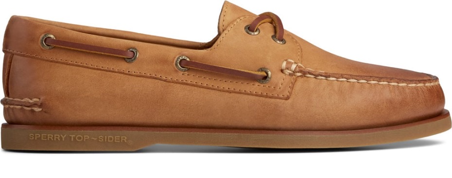 Náutico De Hombre Copa Oro Auténtico Original Tostado Sperry