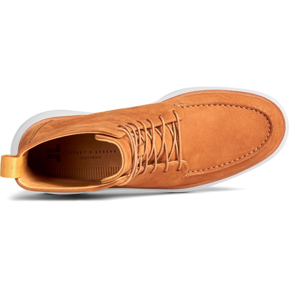 Bota Sperry X John Legend Commodore Plushwave Para Hombre Marrón Sperry