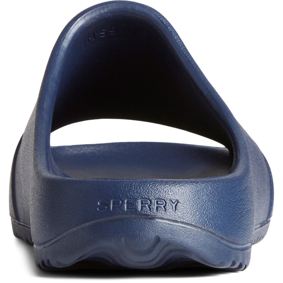 Sandalia De Hombre Windward Float Slide Azul Marino Sperry