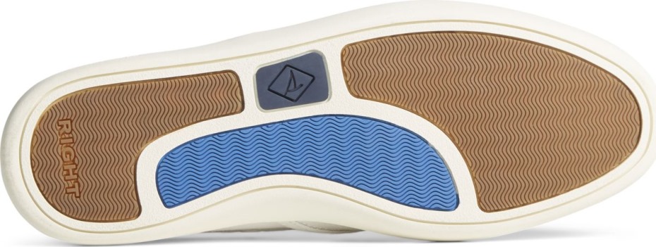 Zapatilla De Deporte Lavada Twin Gore De Los Bancos Exteriores Marfil Sperry