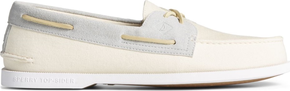 Náutico Con 2 Ojales Original Auténtico Reciclado Mar Sperry Natural